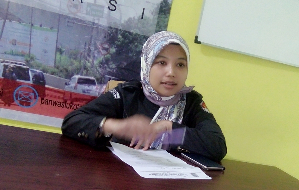 Ketua Panwaslu Kota Bekasi, Novi Ulya Hastuti