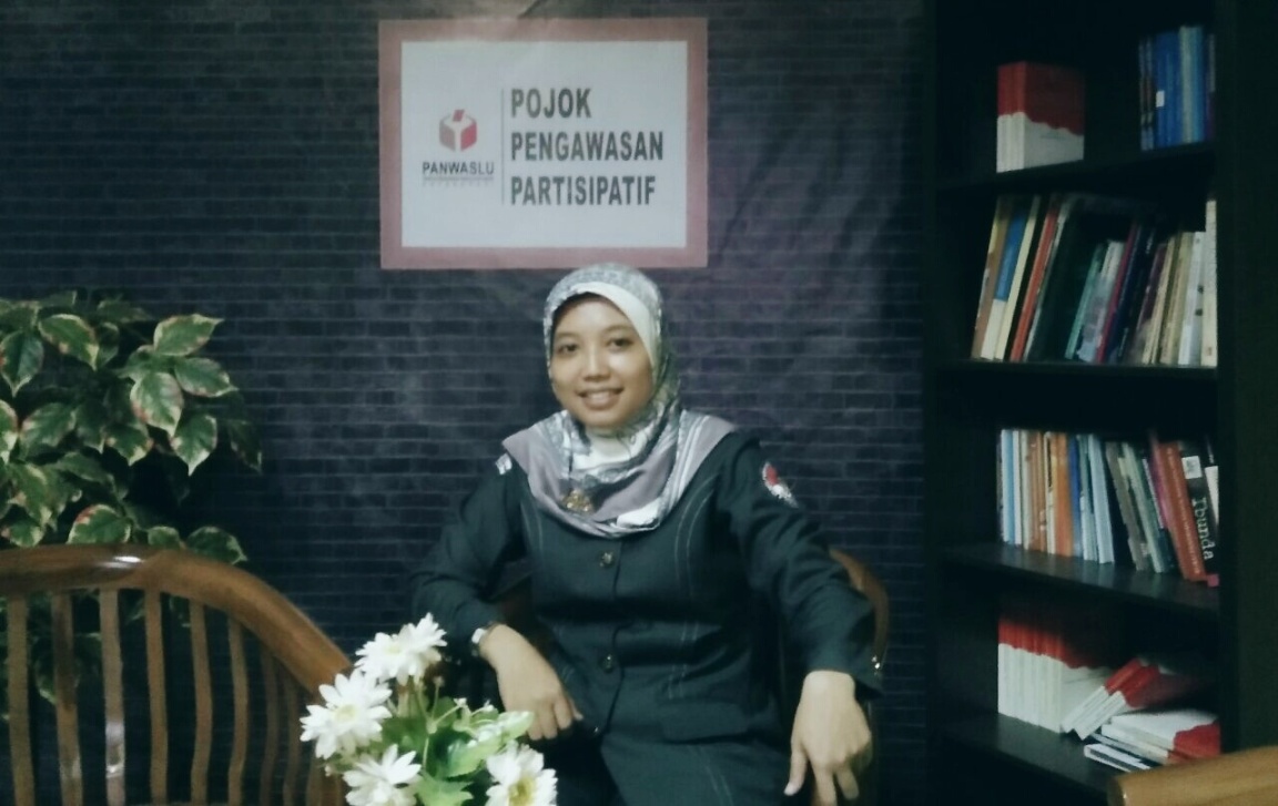 Ketua Panwaslu Kota Bekasi, Novita Ulya Hastuti