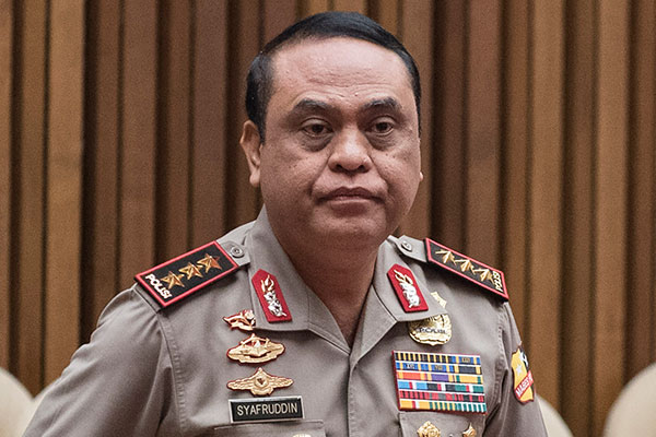 Wakapolri Komjen Pol Syafruddin/net