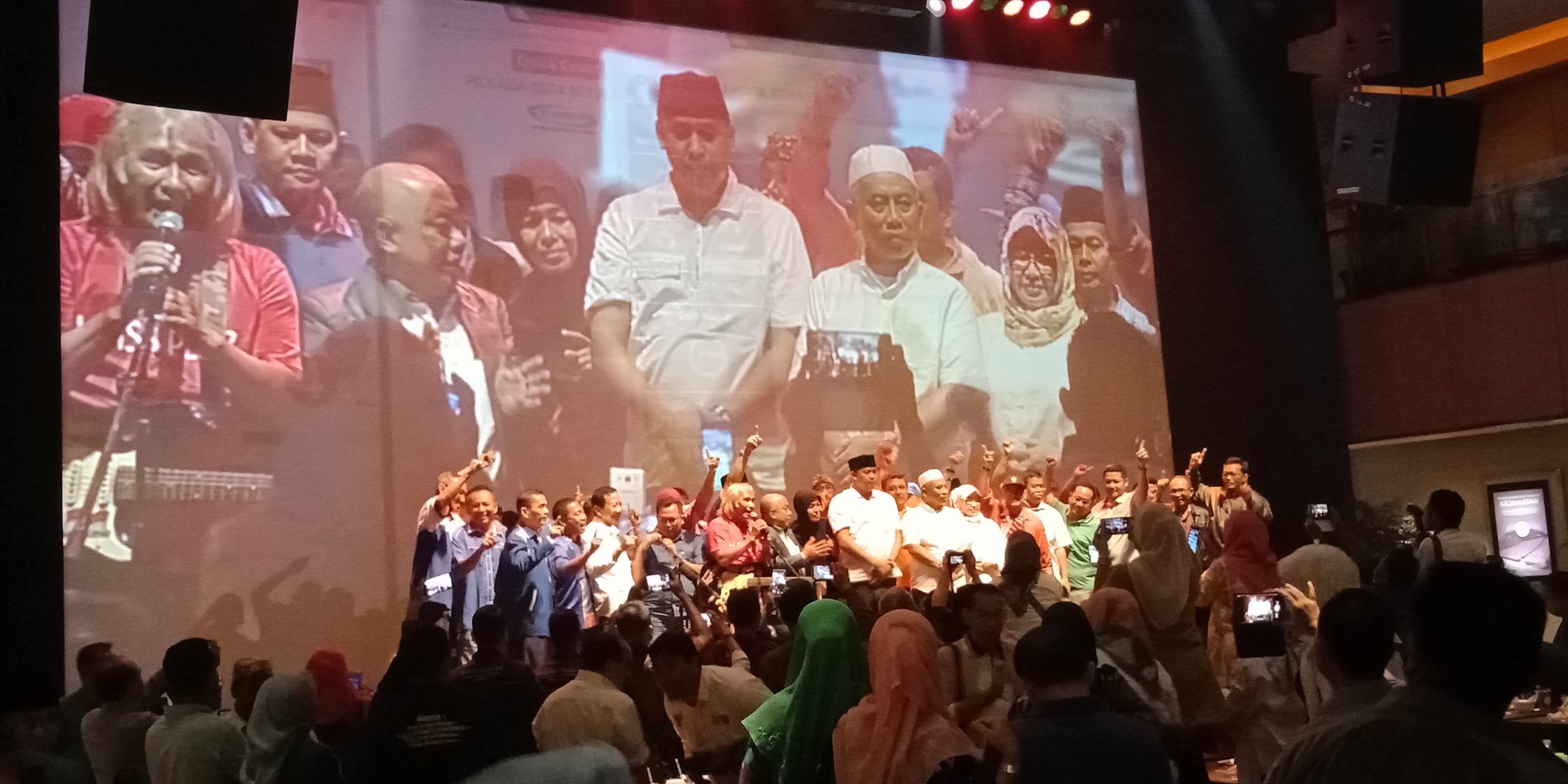 Rill count, Pasangan Rahmat Effendi-Tri Adhianto unggul