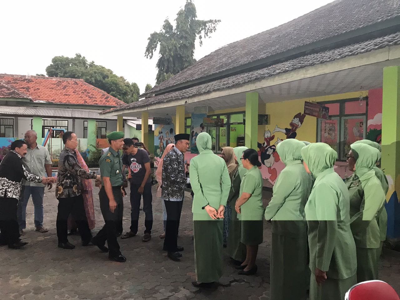Kunjungan Mendikna Muhajjir effendi di Probolinggo