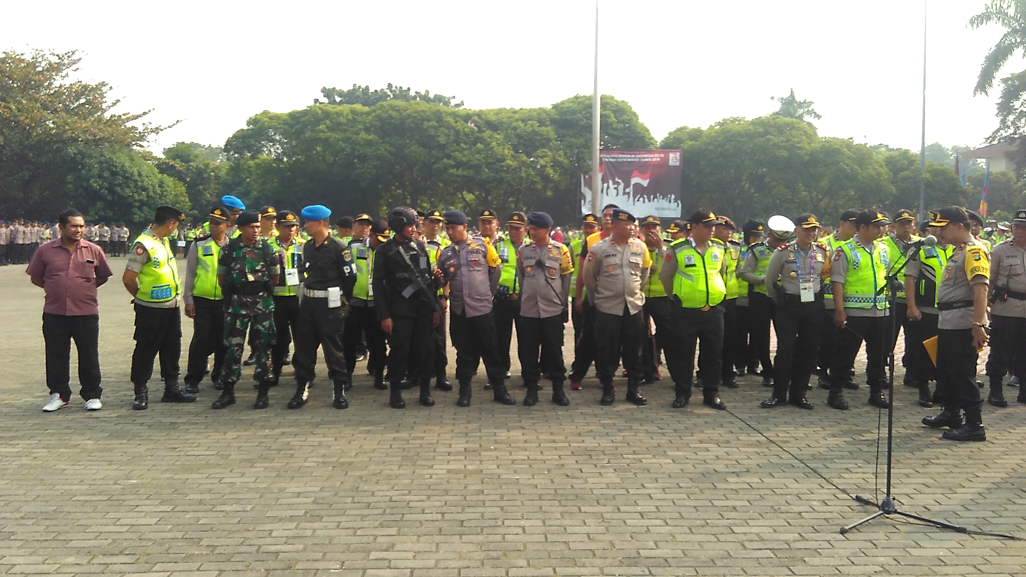 Apel penagaman laga timnas Indonesia vs Palestina