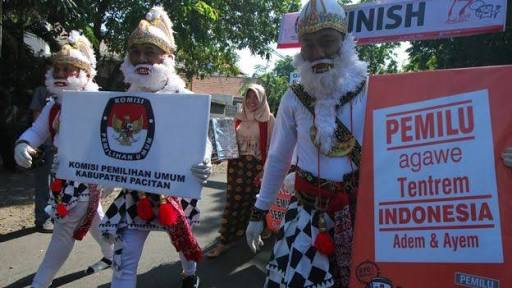 Pemilu damai (ilustrasi)