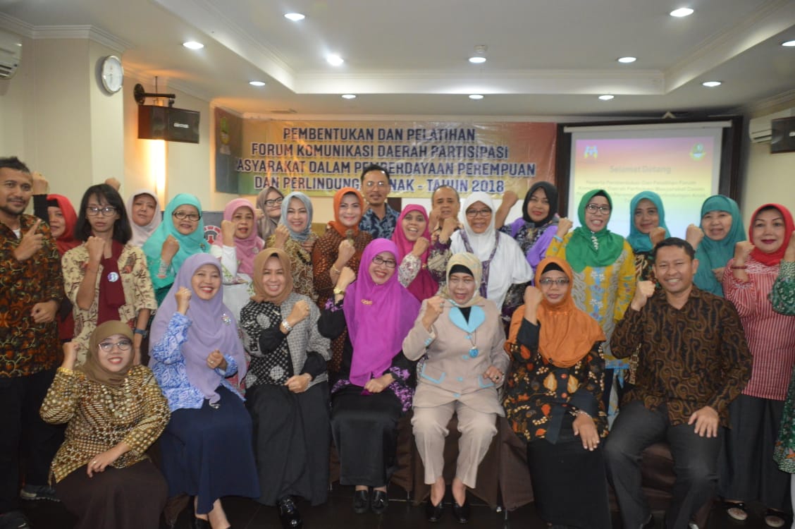 Pembentukan dan pelantikan Forkomda Puspa Kota Bekasi