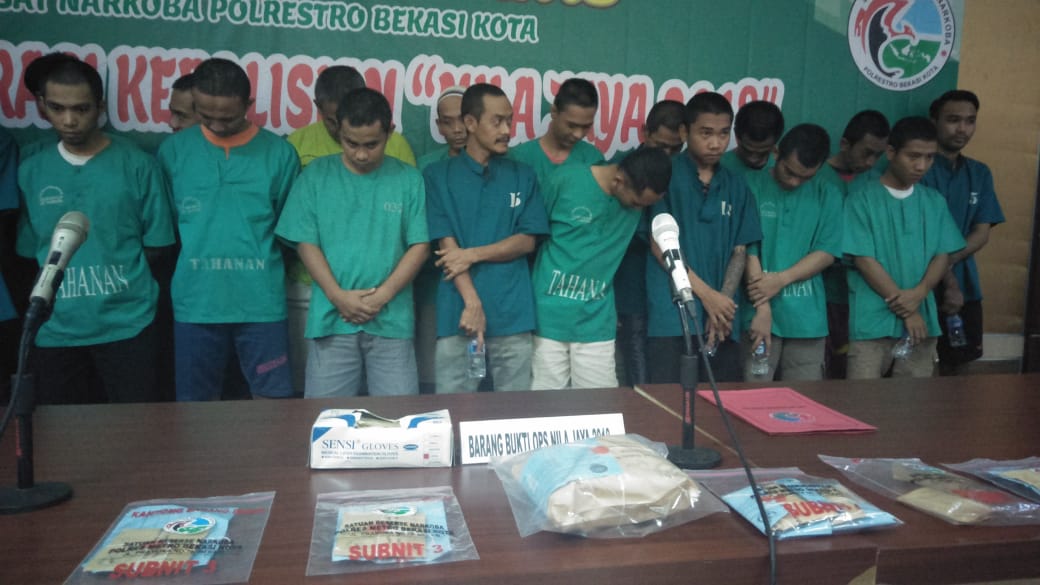 Operasi Nila Jaya, Polresta Bekasi Kota