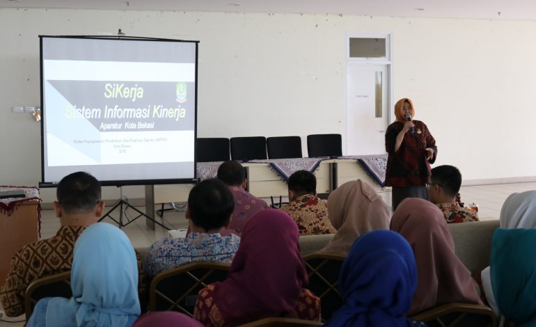 Sosialisasi Aplikasi SiKerja RSUD dr Chasbullah