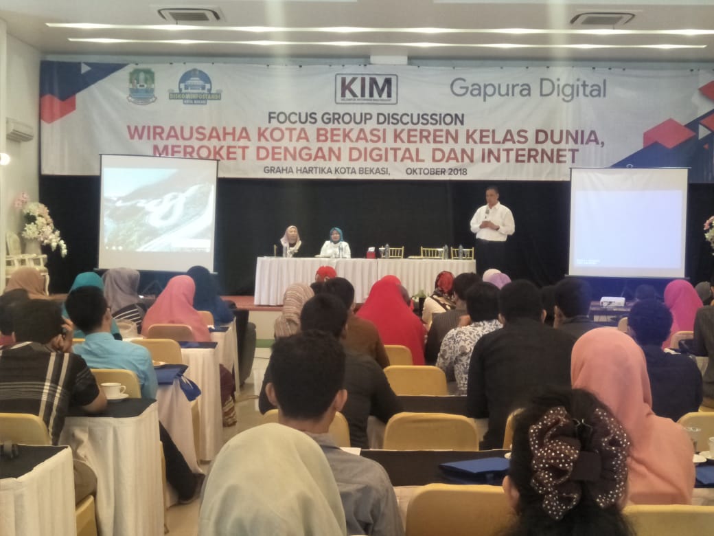 Para Peserta yang hadir di Graha Hartika, Bekasi Selatan