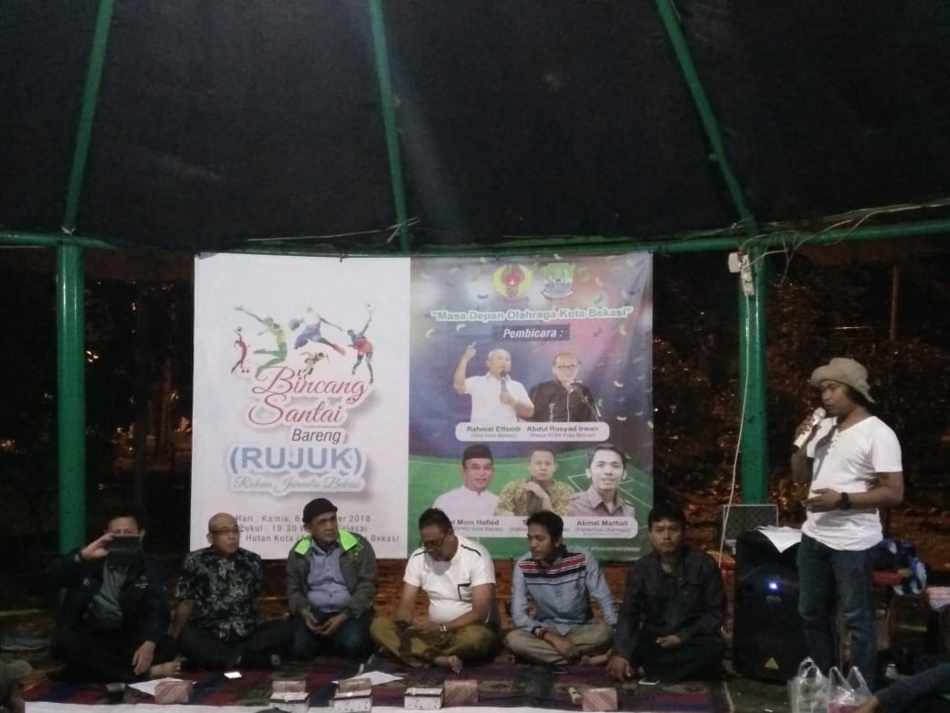 Diskusi Rujuk soal Massa Depan Olahraga Kota Bekasi