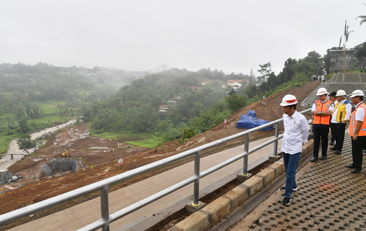 Bendungan Ciawi dan Sukamahi dibangun dalam upaya pengendalian banjir kiriman dari Bogor