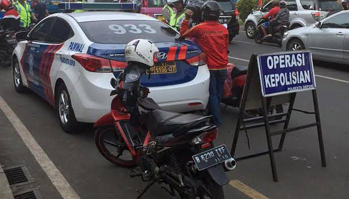 Polisi akan melarang pengendara gunakan GPS