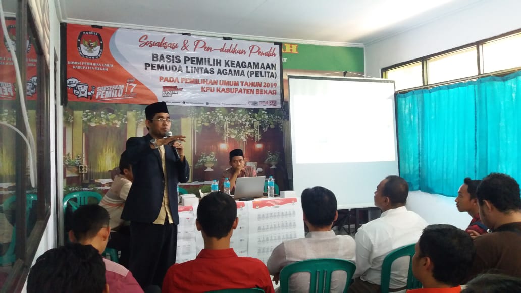 KPU Kabupaten Bekasi lakukan sosialisasi pemilu