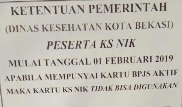 Ketentuan baru tentang prosedur penggunaan KS  