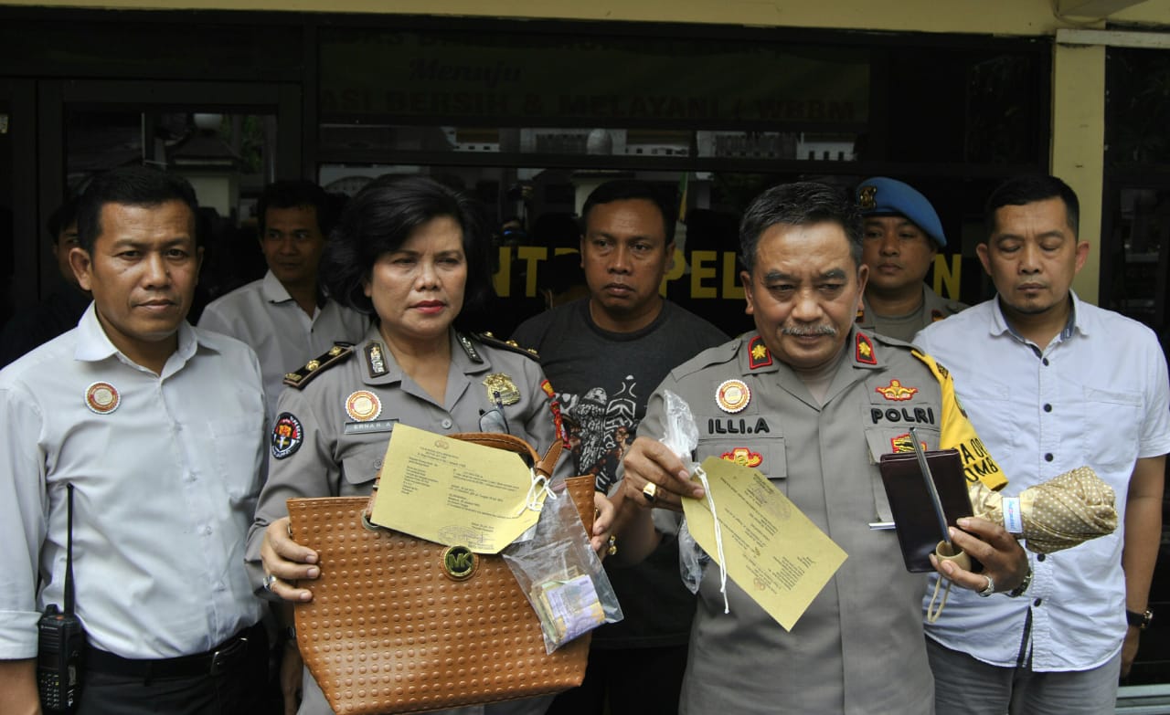 Press release penangkapan jambret sadis di Bekasi
