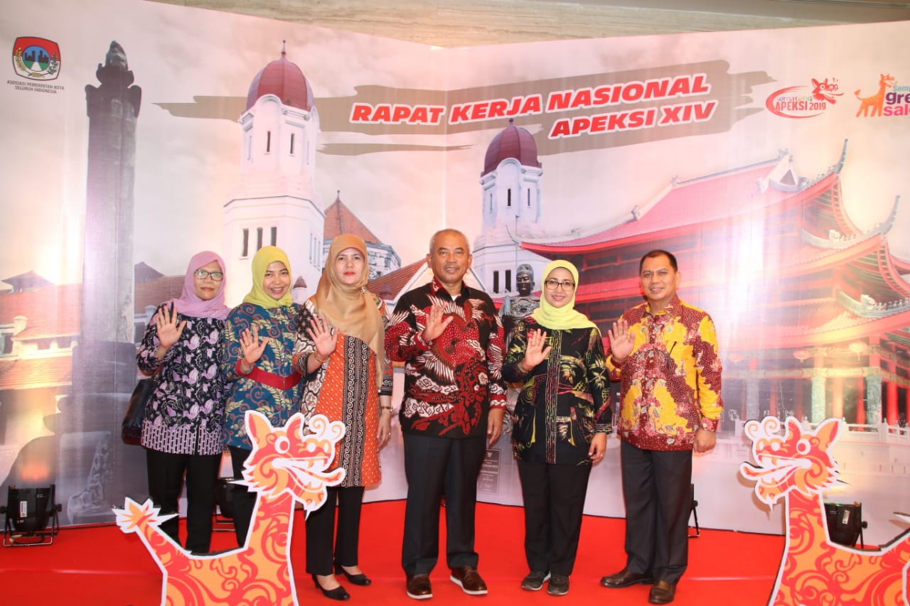 Walikota Bekasi Rahmat effendi menghadir Rakernas Apeksi di Kota Semarang