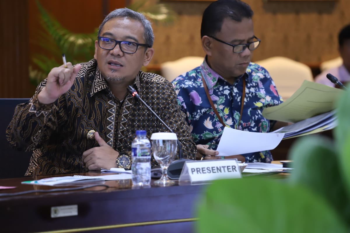 Wakil Bupati Bogor Iwan Setiawan di Kemenpan RB