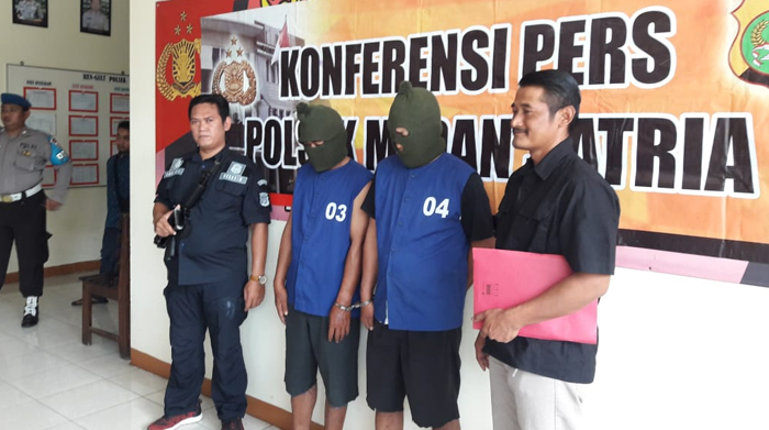 Polisi menggelarbjumpa pers pengungkapan kasus kejahatan hipnotis