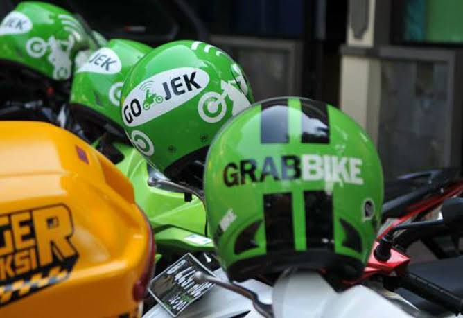 Ilustrasi Ojek online 