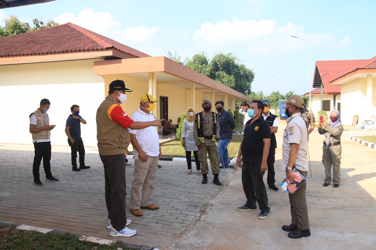Wakil Walikota Bekasi Tri Adhianto saat mengunjungi rumah singgah Pedurenan