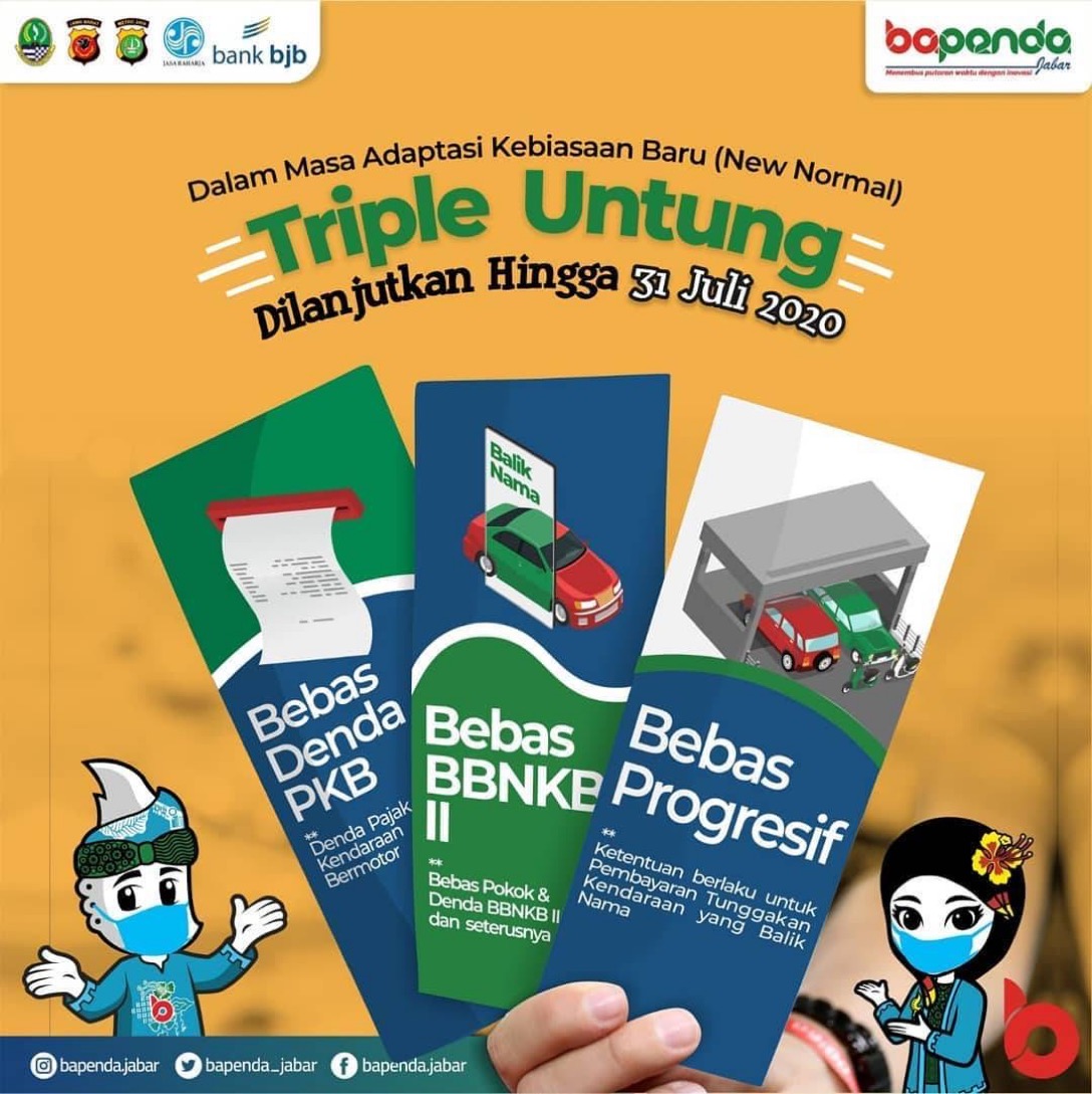 Bedan Pendapatan Daerah Provinsi Jabar memberikan keringatan denda pajak kendaraan