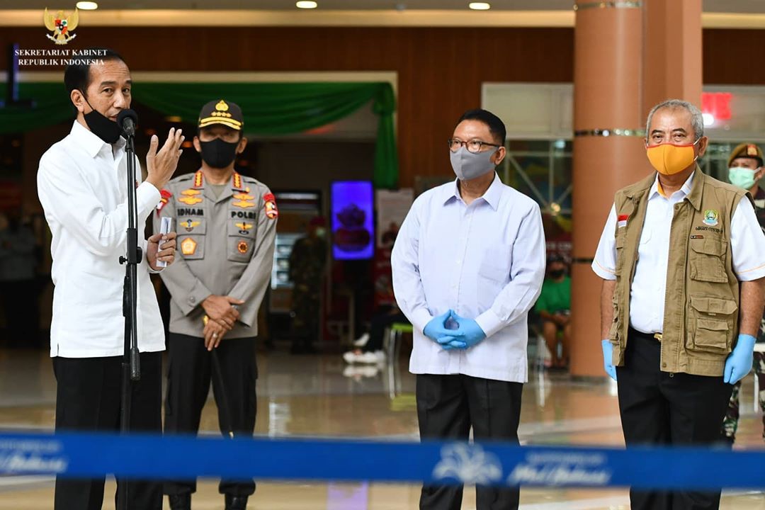 Kota Bekasi bersiap dengan pendisiplinan protokol kesehatan yang akan dikawal TNI dan Polri