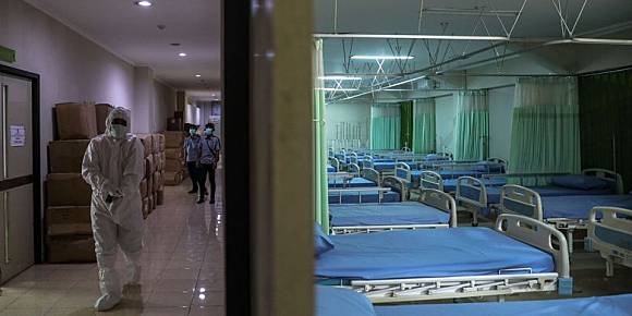 Ruang isolasi RSD Patriot Candrabhaga, Kota Bekasi