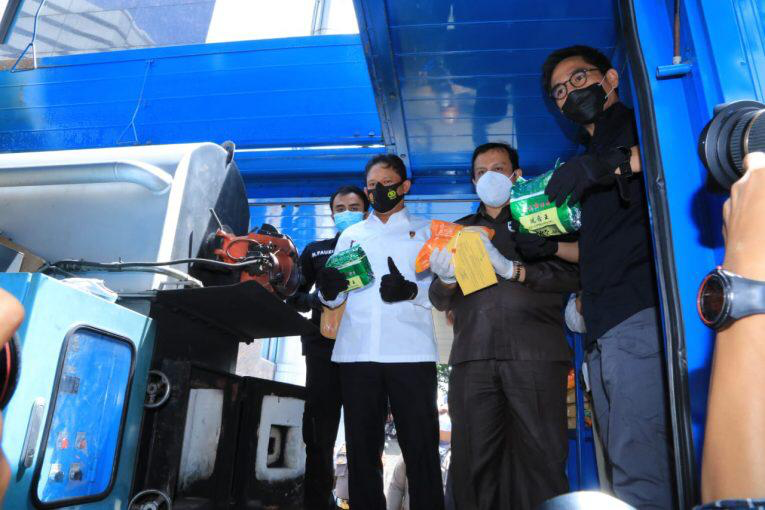 Bareskrim Polri ketika menggelar jumpa pers terkait pengungkapan kasus narkoba