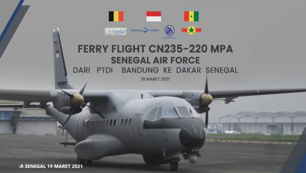 Peswan CN-235-220 yang di eksport PT DI