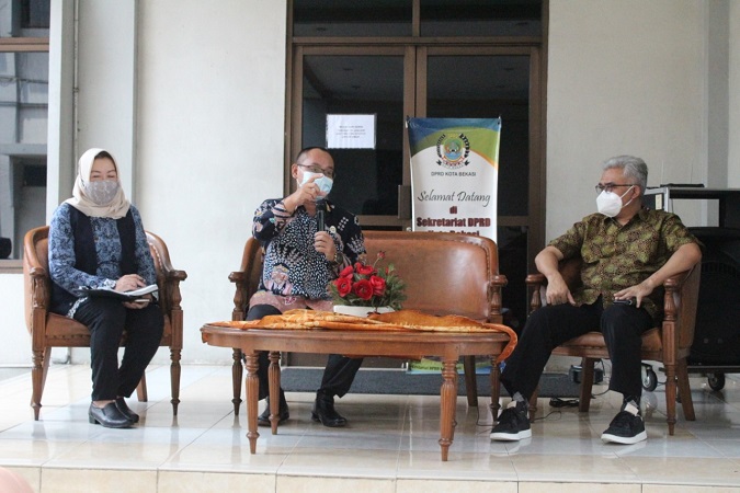 Sardi Effendi menerima anggota DPRD Kota Cimahi