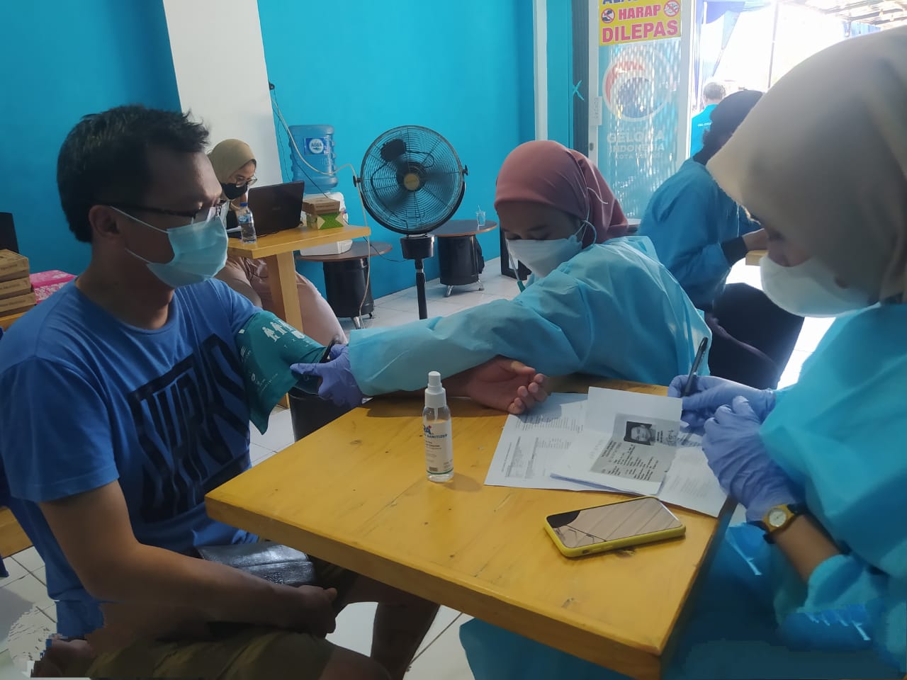 Pelaksanaan vaksin oleh Parta Gelora dalam mendukung herd immunity