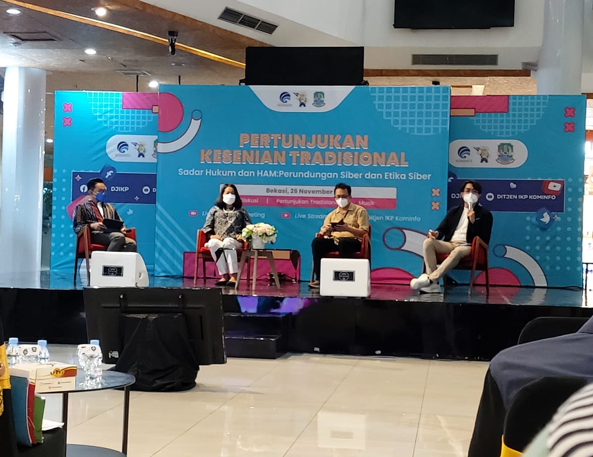 Kementerian Kominfo dan Diskominfi Gelar acara Kesenian dan Ham