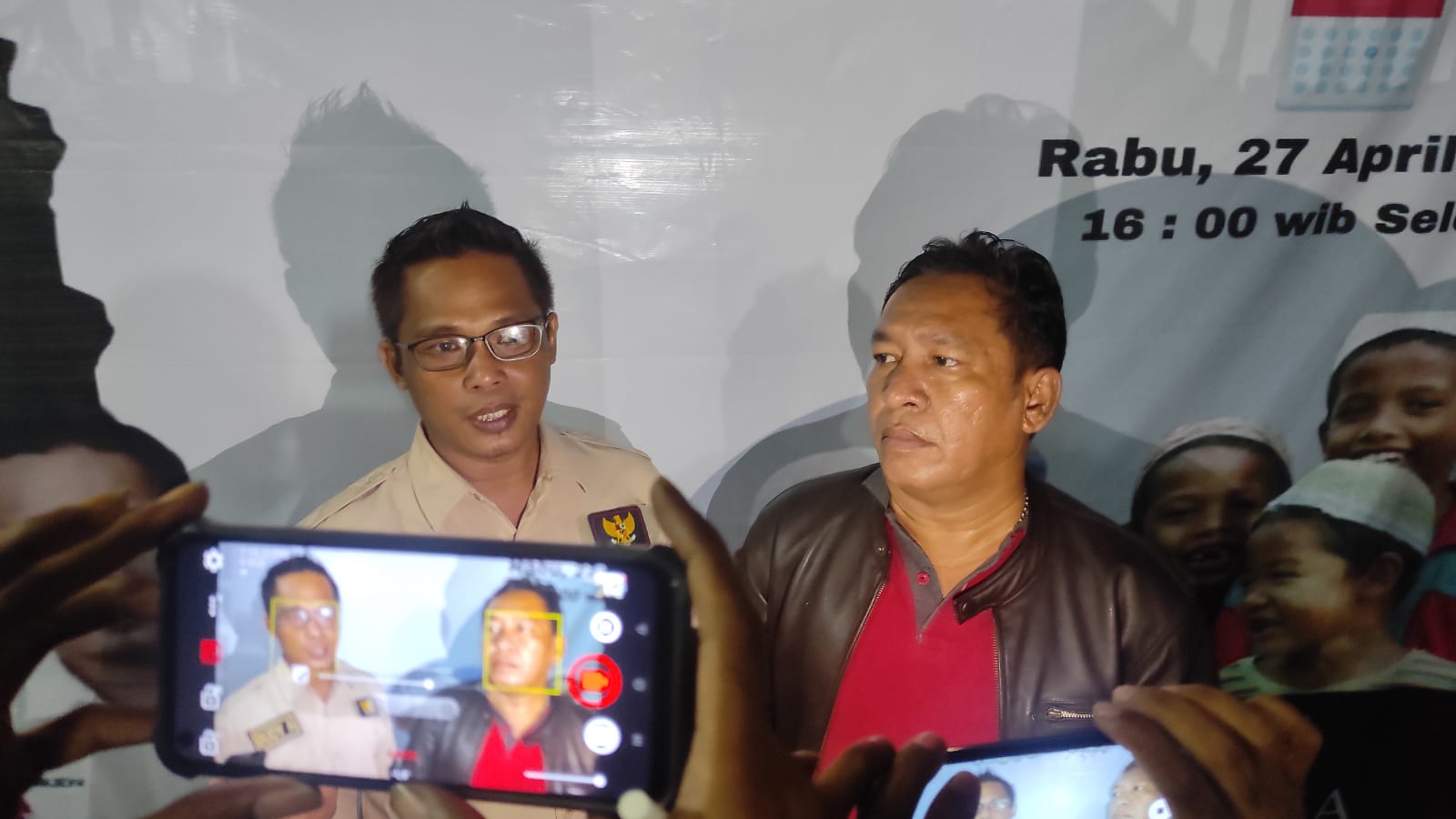 Foto: Ketua umum Somasi Indonesia, Budy Arianto (kiri), Sekjen Somasi Indonesia. Tomus Pardede (kanan).