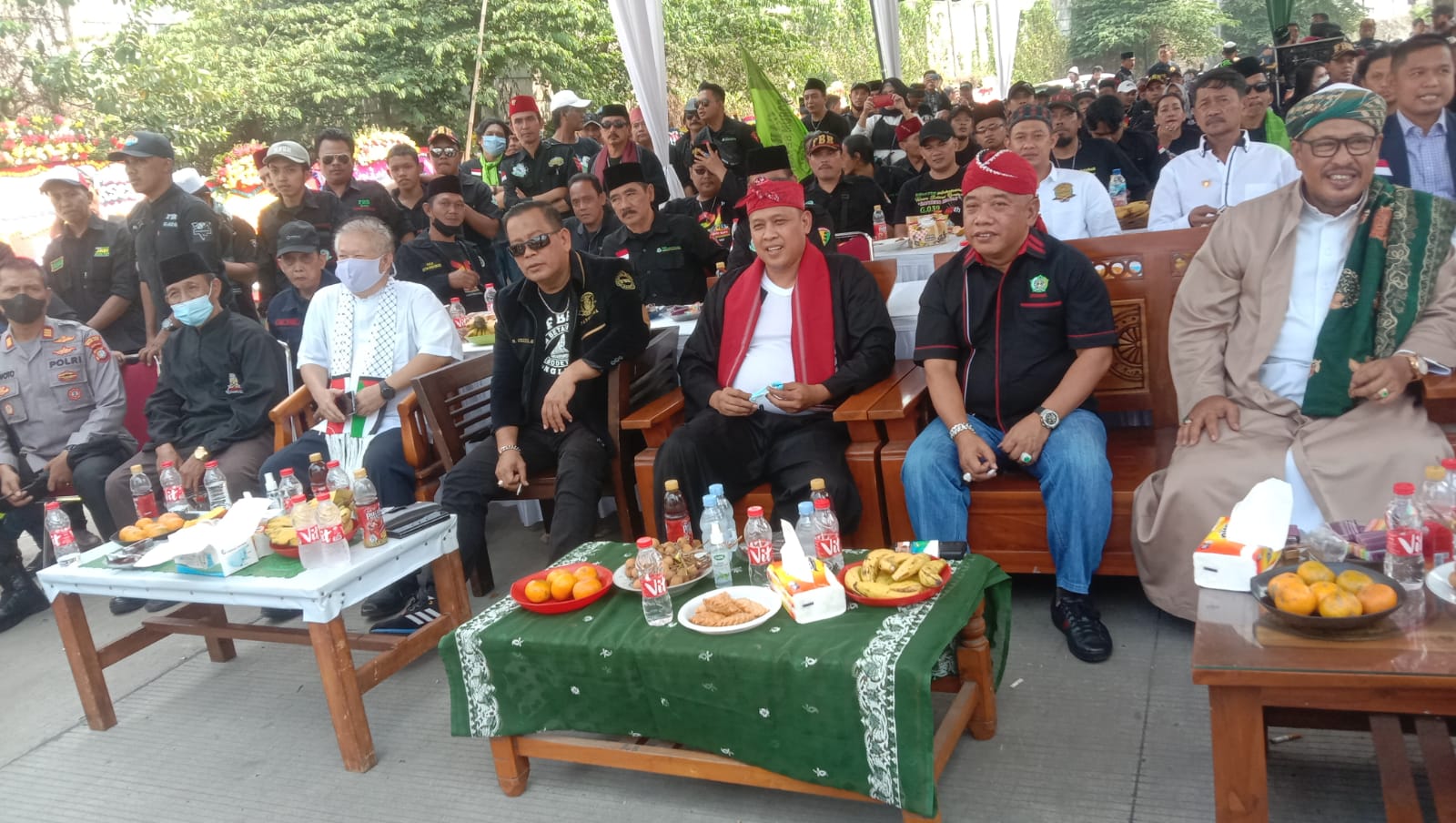 Tri Adhianto saat menghadiri Milad FBR