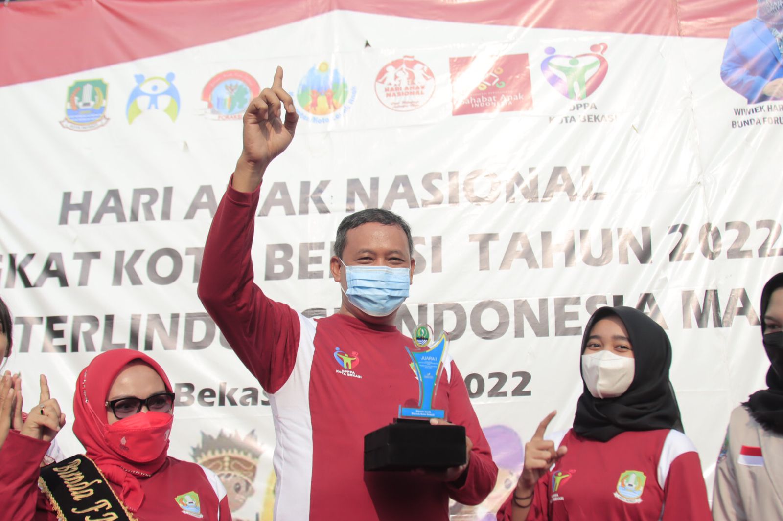 Peringatan hari anak nasional di Kota Bekasi