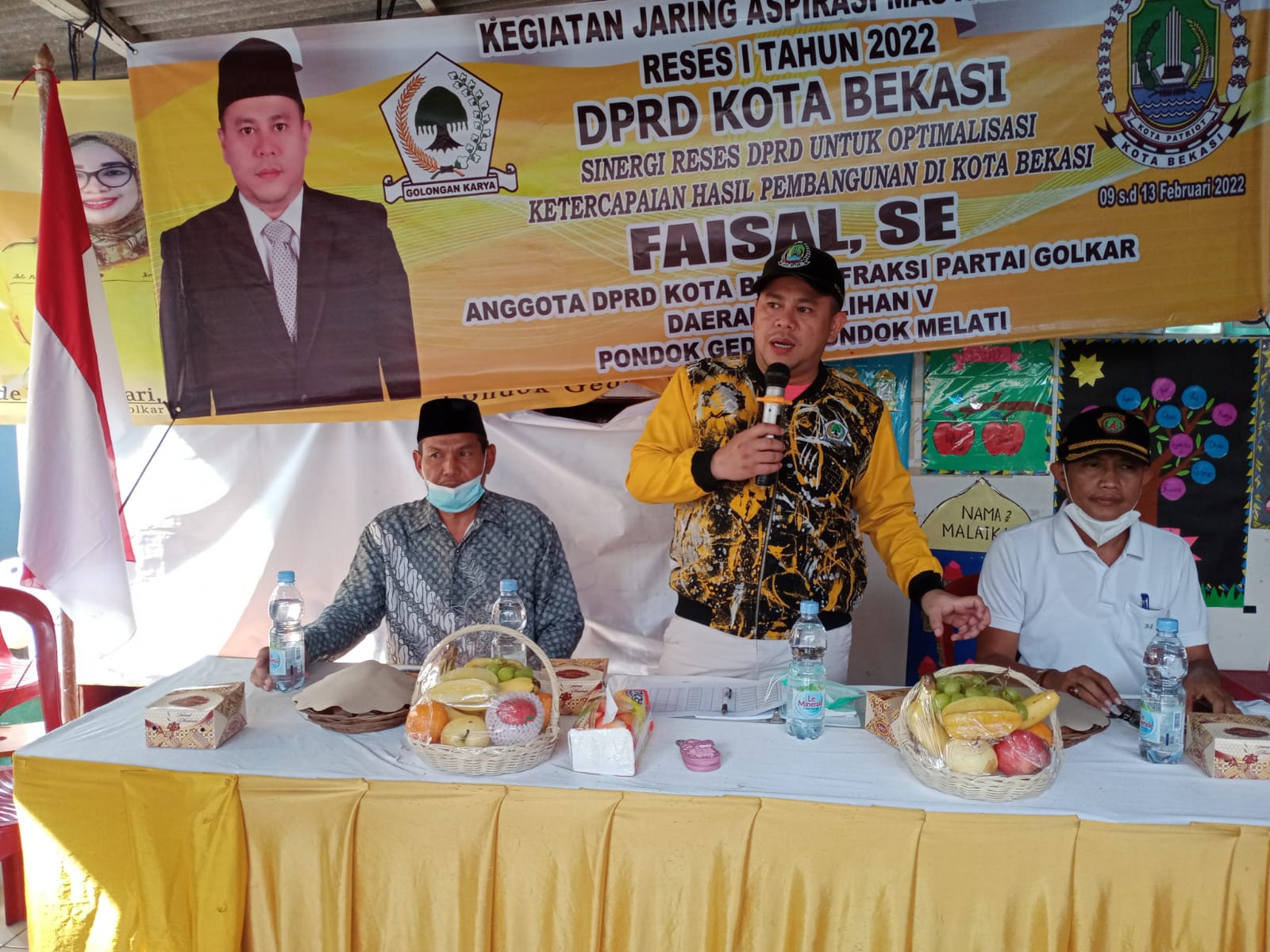 Anggota DPRD Kota Bekasi Faisal SE Anggota DPRD Kota Bekasi Fraksi Golkar Persatuan 