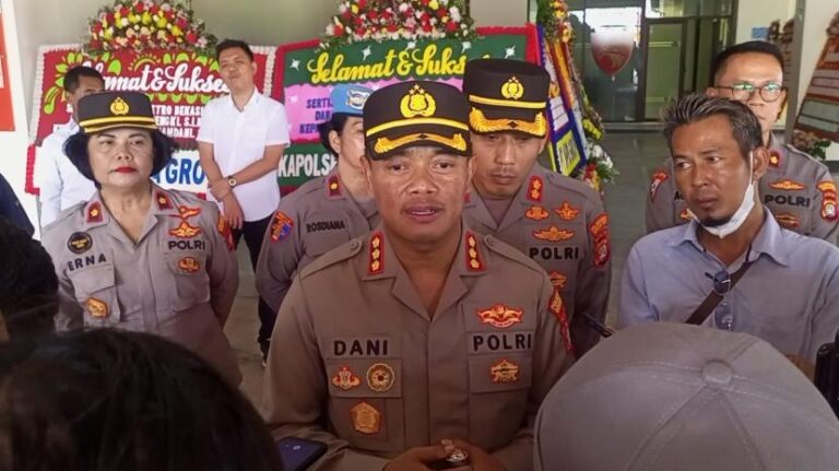 Kapolres Kota Bekasi Kombes Pol Dani Hamdani 