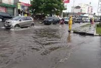 Penerapan contra flow di jalan Sultan Agung