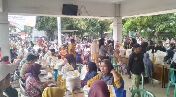 Antrian Mengular, 2.581 Keluarga Serbu Lokasi Penerimaan Bantuan