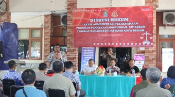 Tingkatkan Kepercayaan Diri RW, Kecamatan Jatiasih Gelar Pendampingan Pengelolaan Dana Lingkungan