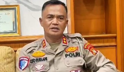 Kasubdit Gakkum Ditlantas Polda Metro Jaya AKBP Ojo Ruslani